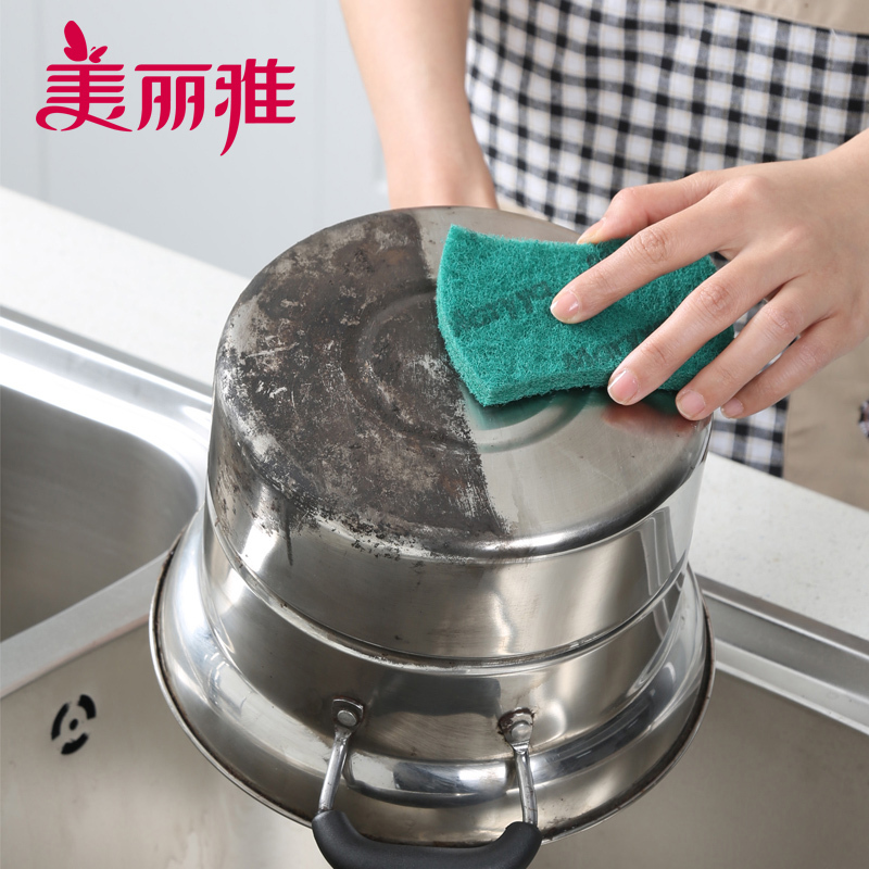 美丽雅强力去污百洁布(5片入)
