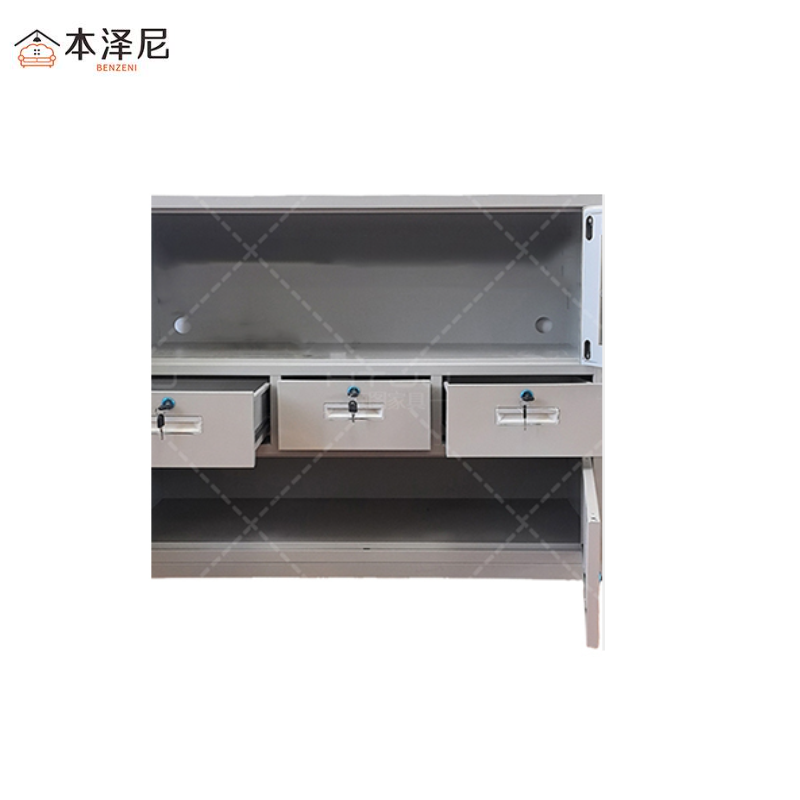 本泽尼 个人物品柜 钢制矮柜 HTZ-G1149 1100*420*900mm 组高清大图