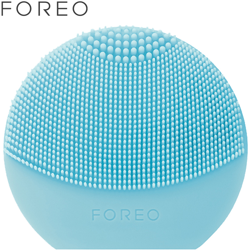 斐珞尔(FOREO) 美容器 Luna play plus露娜玩趣增强版 深层清洁毛孔 声波震动 可换电池 洁面仪薄荷蓝