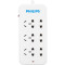 飞利浦(PHILIPS)SPS3620D/93 六位总控1.8米插座