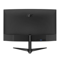 冠捷(AOC) C24B1 窄边框台式液晶电脑屏幕 三代曲面显示器 23.6英寸 (VGA+DVI)黑色