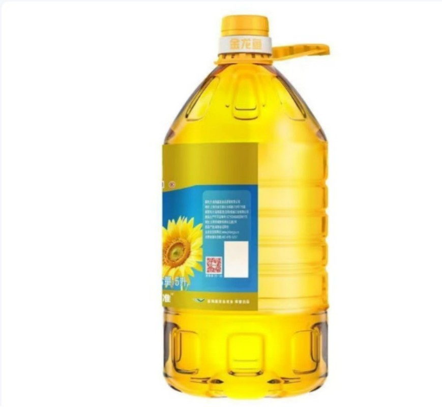 金龙鱼葵花籽清香型食用植物调和油5L厨房烹饪家庭用炒菜食用油高清大图