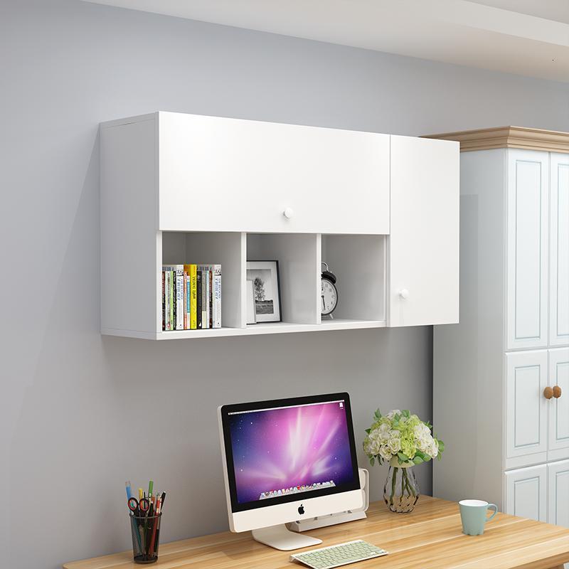 墙上书柜客闪电客厅创意多功能储物墙柜厨房壁柜卧室书房大容量吊柜
