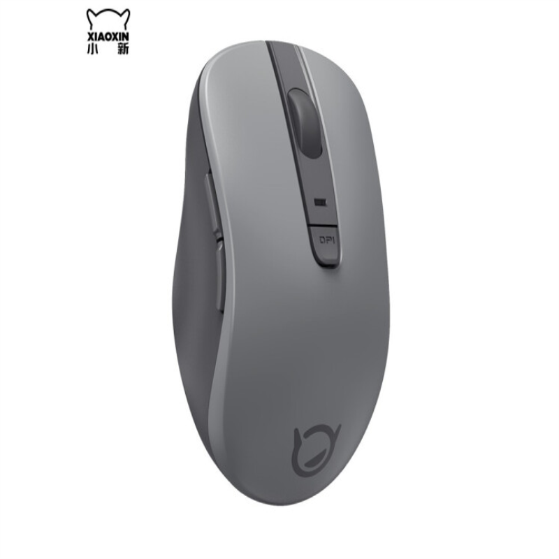联想(Lenovo)鼠标M1 灰色 无线蓝牙鼠标 小新新选 新动系列 便携办公鼠标 3挡可调DPI
