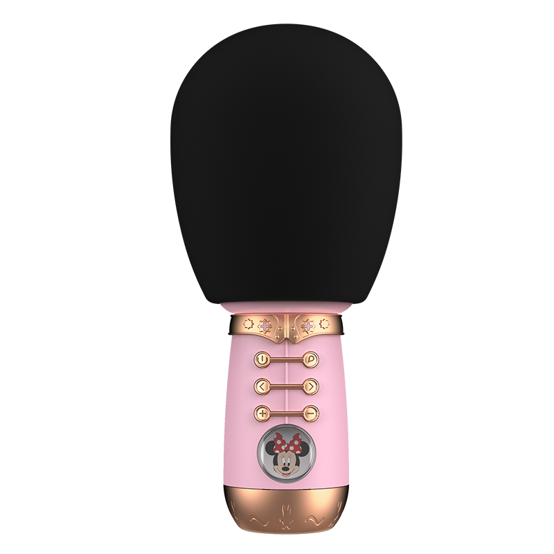 迪士尼(Disney)无线蓝牙话筒音响一体麦克风礼物全名k歌宝直播儿童家用无线蓝牙话筒家庭ktv CE-854V高清大图