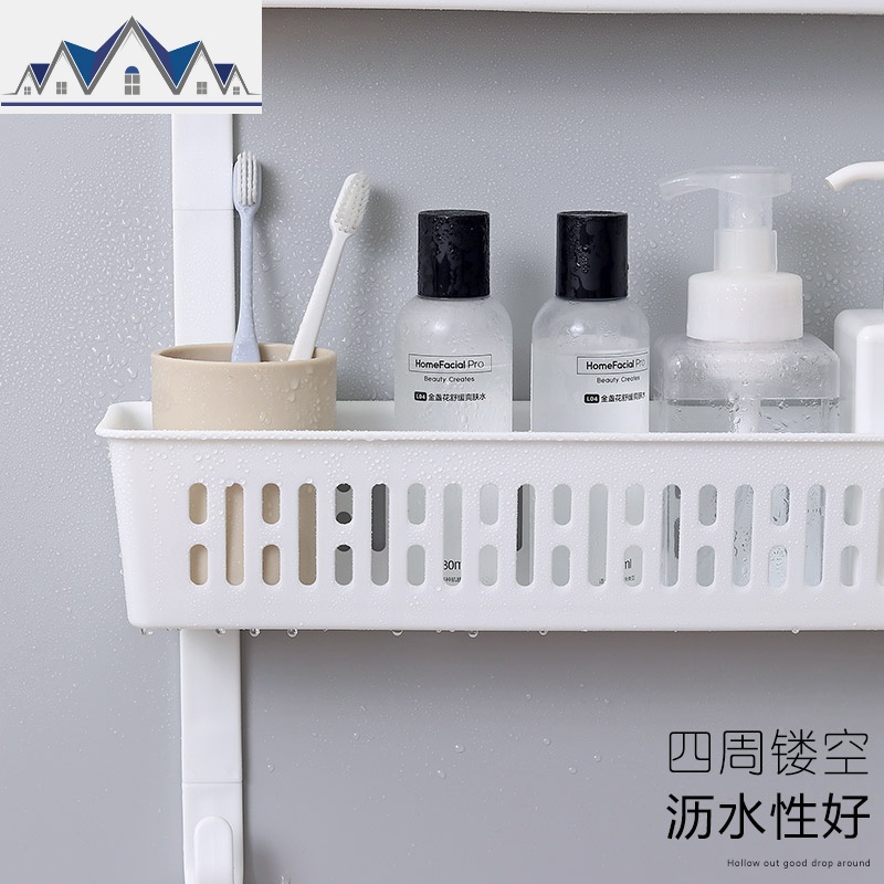 厨房冰箱挂架 多功能侧面收纳架保鲜膜纸巾架 壁挂式调料架储物架 三维工匠高清大图