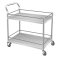 景冠达不锈钢推车双层个