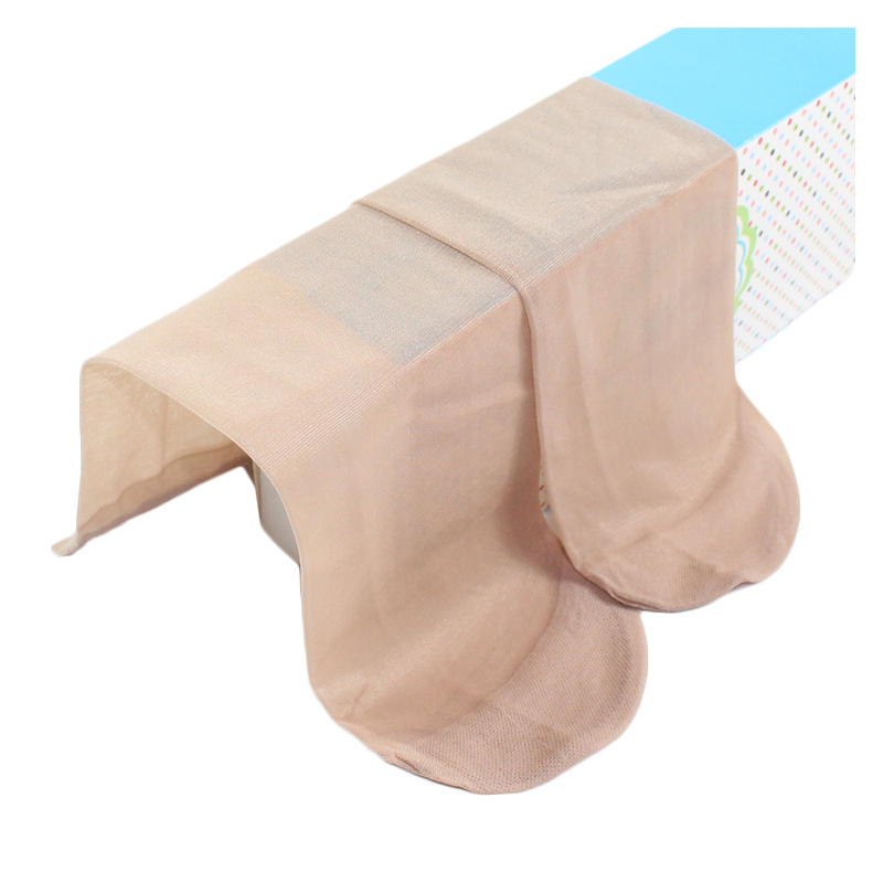 丝袜女薄款短夏肉色耐磨黑色天鹅绒短袜女装水晶丝短的袜子中筒肉