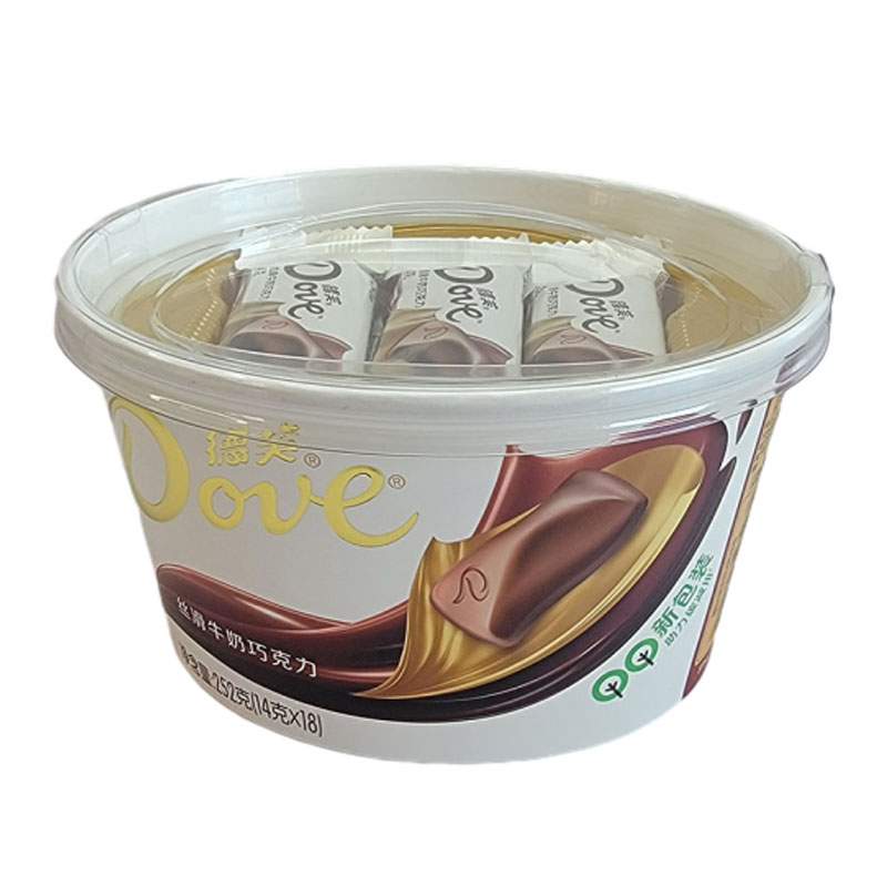 德芙 Dove巧克力碗装组合装牛奶巧克力白巧黑巧什锦礼盒装252g/249g高清大图
