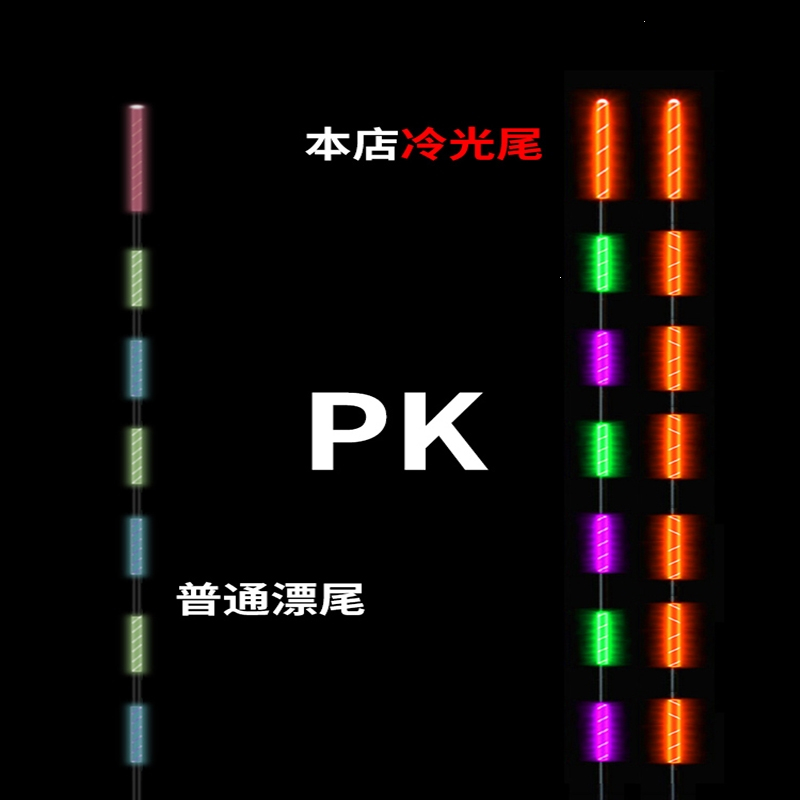 咬钩变色夜光鱼漂向向锦鲤高灵敏电子漂钓鱼日夜两用鲫鱼夜钓专用浮漂