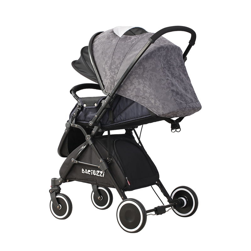 帕琦baciuzzi婴儿推车双向高景观轻便折叠03岁用婴儿车可坐可躺新生儿