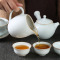 苏氏陶瓷青色陶瓷茶具套装功夫茶整套日式茶具杯茶壶茶道