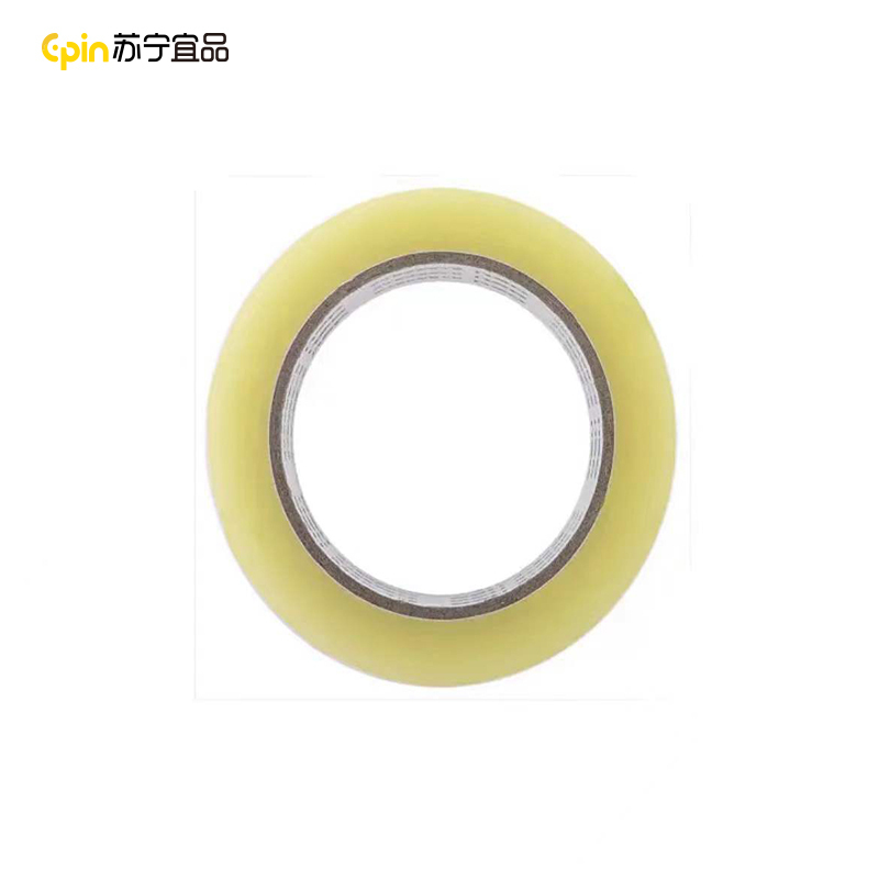 得力高品质高透明封箱胶带/打包胶带 60mm*100y*50um(91.4m/卷) 单卷装