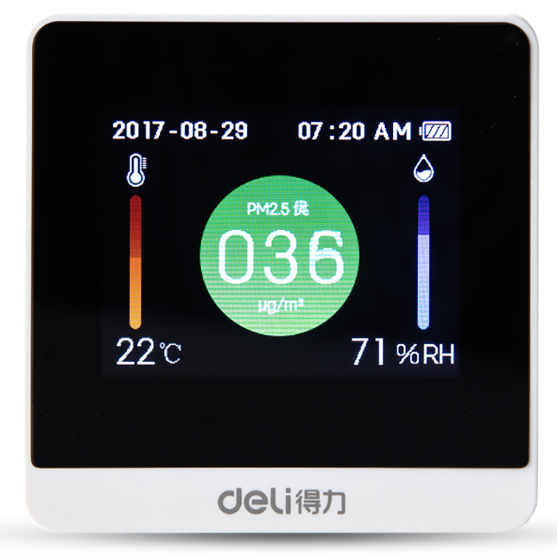 得力(deli)(PAR)空气检测器8805