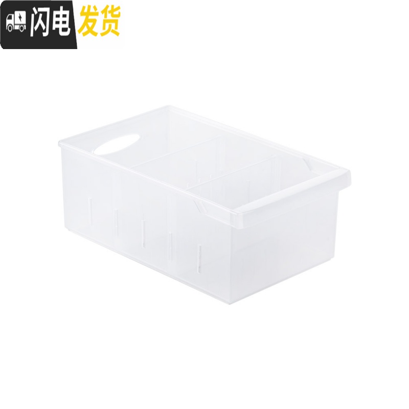 三维工匠塑料食物鸡蛋收纳盒冰箱食品水果保鲜盒厨房透明镂空储物盒高清大图