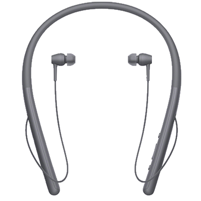 索尼(SONY)WI-H700 (灰黑色)颈挂式无线立体声蓝牙耳机 贴心磁扣 来电震动提醒