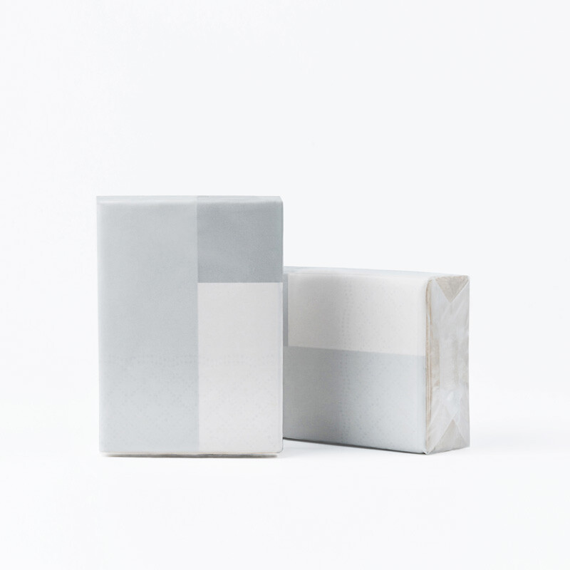 柚家 竹纤维手帕纸 210*210mm4层8片 18包/组高清大图