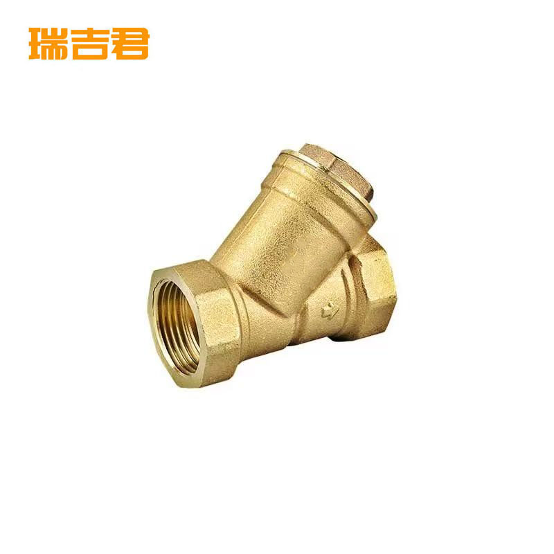 瑞吉君 黄铜Y型过滤器 DN25 个高清大图