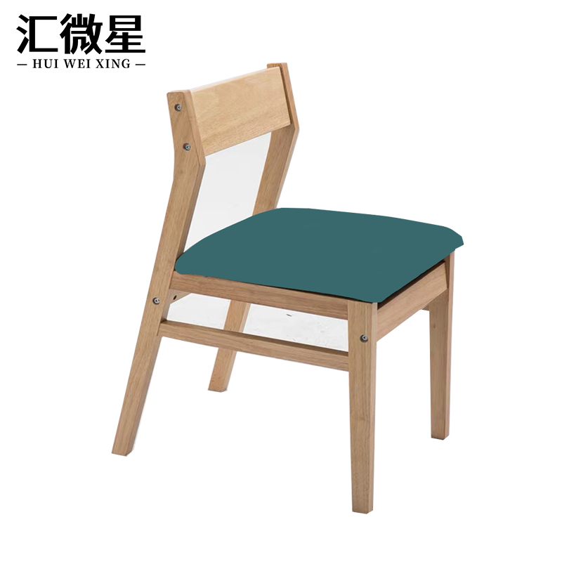 汇微星实木书桌椅高清大图