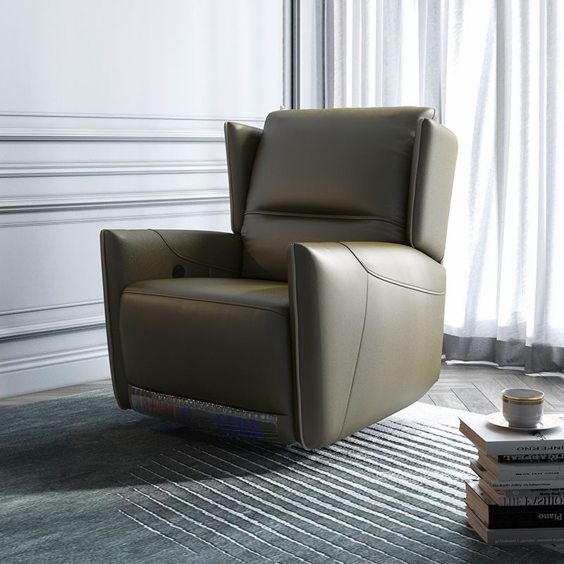 芝华仕cheers头等舱单人功能沙发芝华士意式真皮小户型电动单椅沙发