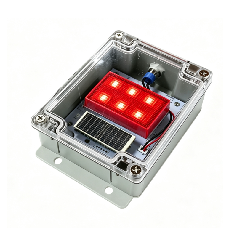 川电腾达 GW-TDJSD03 3V 0.03mW IP67 8次/s LED标志灯(计价单位:盏)白色高清大图