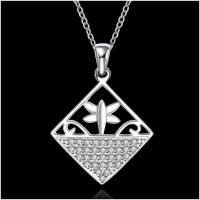 N542 Women Silver Necklace 镀925纯银女项链日韩版锁骨链潮人送女朋友七夕情人节礼物
