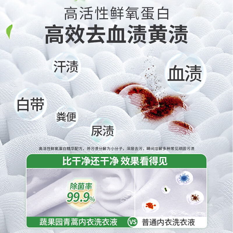 SukGarden蔬果园青蒿除菌内衣洗衣液500g/瓶高清大图