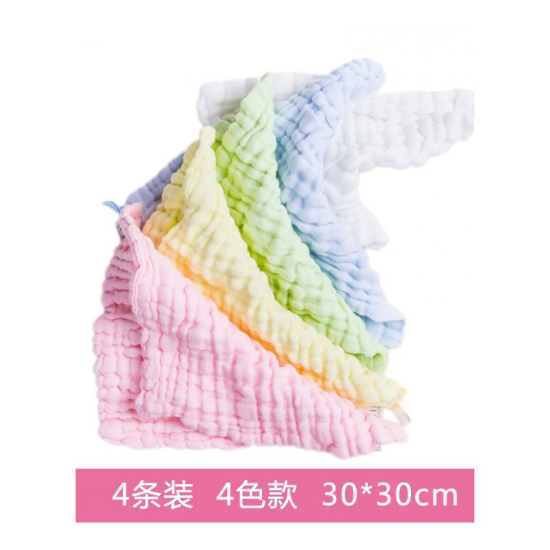 权夫人纱布毛巾口水巾儿童洗脸小方巾棉手帕手绢亲肤高清大图
