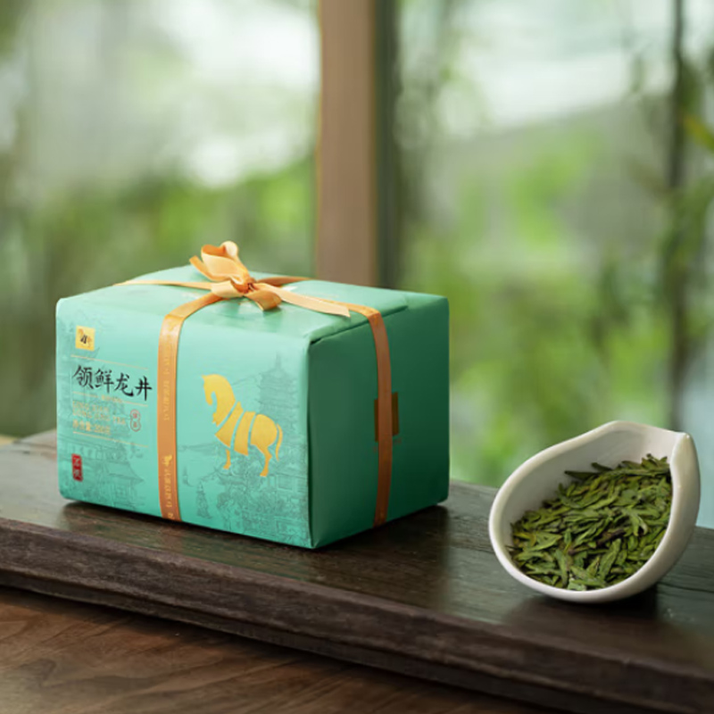 八马茶业(BAMA TEA) 茗作1600·领鲜龙井-200克高清大图