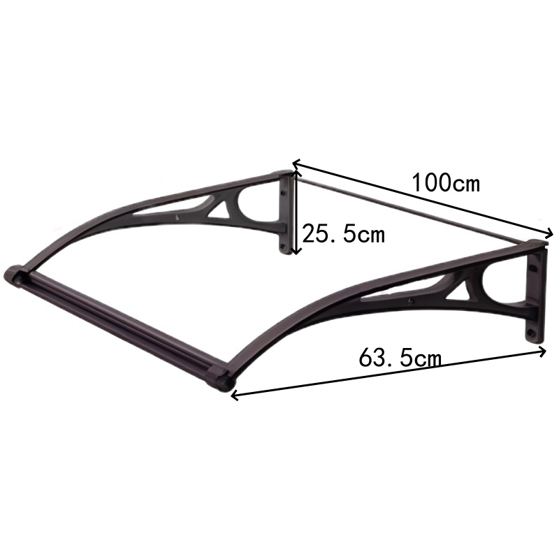 晨磊遮雨棚100*63.5*25.5cm/个高清大图