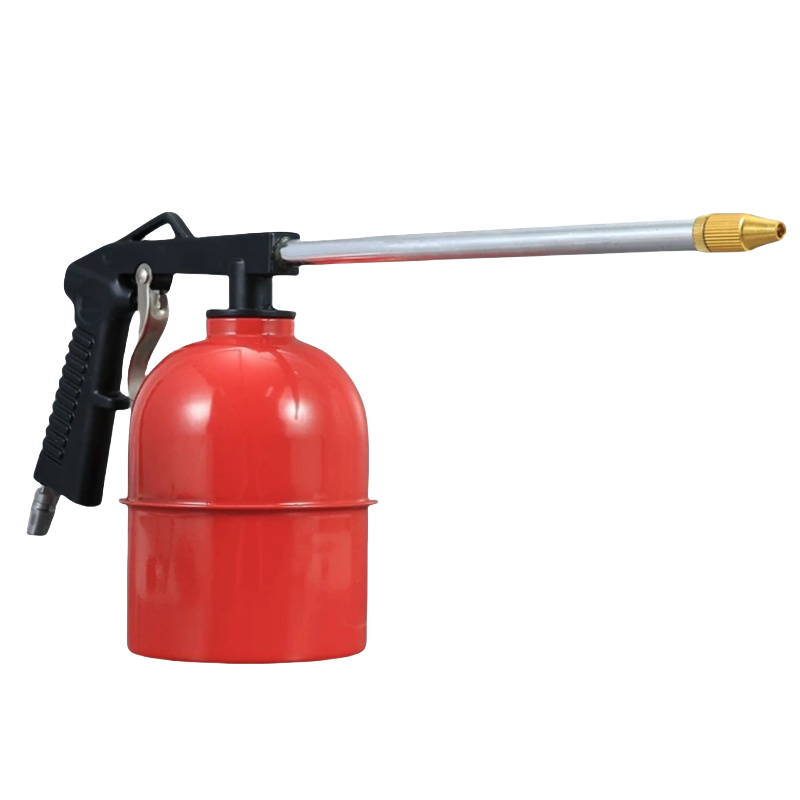 依诺九吉 水气两用清洗枪气动高压喷壶 清洗枪-铁壶不可调750ml 把高清大图