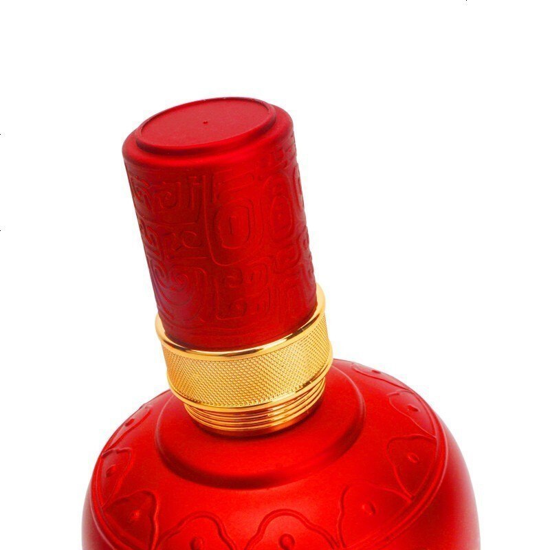 金六福酒 高度浓香型白酒 50度 商务婚庆用酒 礼宾级 500ml*2