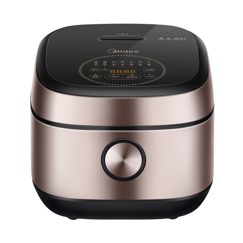 美的(Midea)电饭煲家用IH电磁加热智能4L电饭锅一级能效1300W多功能微压 MB-FB40P501
