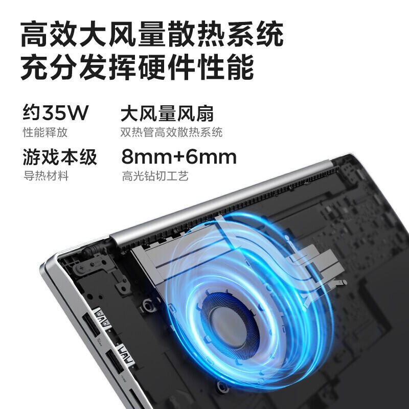 联想(Lenovo)小新Air15 2022款十二核酷睿 轻薄笔记本电脑 (i5-1240P/16G/512G/集显/15.6英寸) 银 高色域 数字小键盘 指纹识别 物理防窥