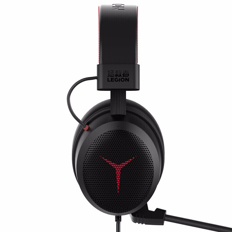 联想lenovo拯救者thundery480有线游戏耳机头戴式专业电竞耳麦带线控