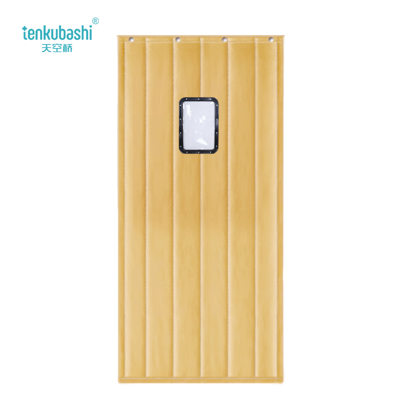 天空桥 棉门帘 MML-2金黄色30*45cm二层棉 平方米高清大图