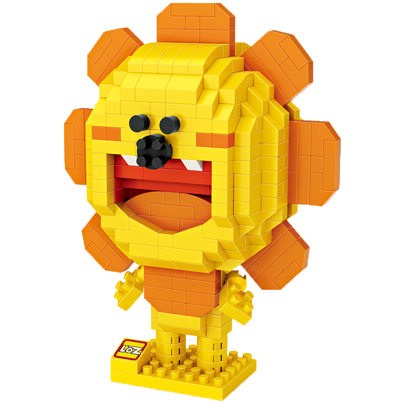 兼容乐高小颗粒积木拼装狮子座射手星座公仔摩羯座女生日玩具双子座