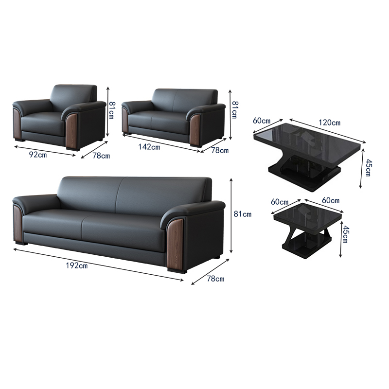 依韵珂沙发192*78*81cm(1+2+3+长茶几+方几)套高清大图