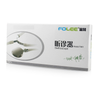 富林(FOLEE)富林听诊器T001家用医用成人儿童专业软硬通用适中久戴无痛工精良传音清晰