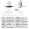 欢呼好太太直流变频1米中岛式抽油烟机别墅开放式厨房岛台吧台吊顶吊挂烟机欧式顶吸式吸油机(可吊装可壁挂)上门安装