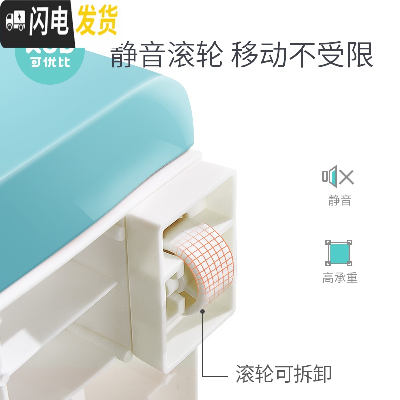 三维工匠儿童抽屉式收纳柜子宝宝衣柜塑料储物柜多功能婴儿五斗柜高清大图