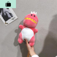 毛绒包包女2019新款日韩卡通萌少女小挎包可爱恐龙玩具背包斜挎包NEWLAKE 粉红色