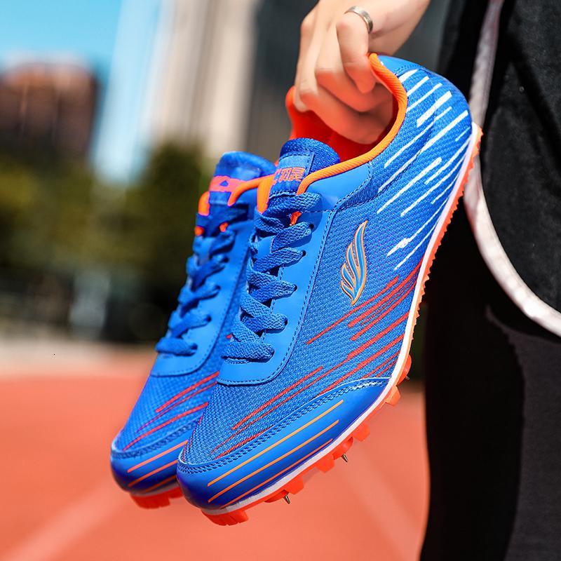 尘贺 钉子鞋体育生训练专用七钉跑鞋男女学生体考田径专业短跑运动鞋