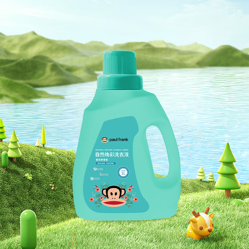 大嘴猴(Paul Frank)自然焕彩洗衣液2kg
