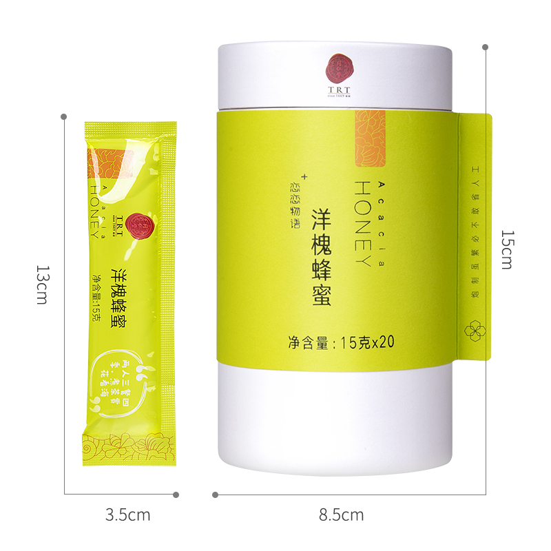 北京同仁堂洋槐蜂蜜15克*20(桶装)