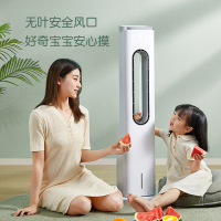 志高(CHIGO)无叶风扇冷风机家用立式冷风扇 单冷型加湿水空调 制冷电风扇落地塔扇空调扇FSXM-WY02Y遥控款