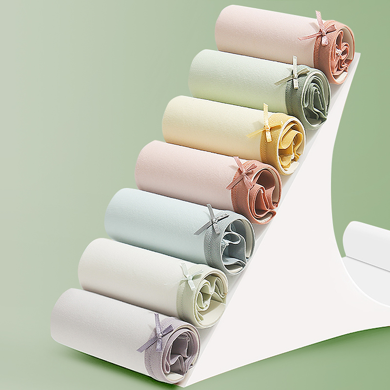 浪莎性感内裤女士透气2025新款少女生纯棉7A抗菌全棉裆三角裤短裤