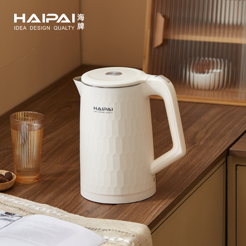 海牌HP-SH170电热水壶 速热电热水壶 1.7L大容量 1500W大功率