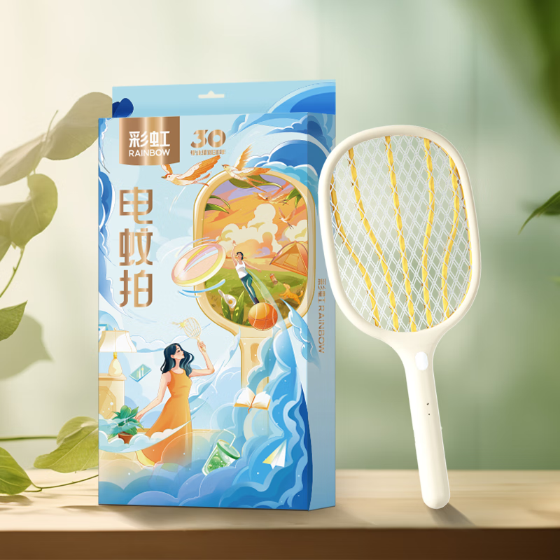 彩虹电蚊拍高清大图