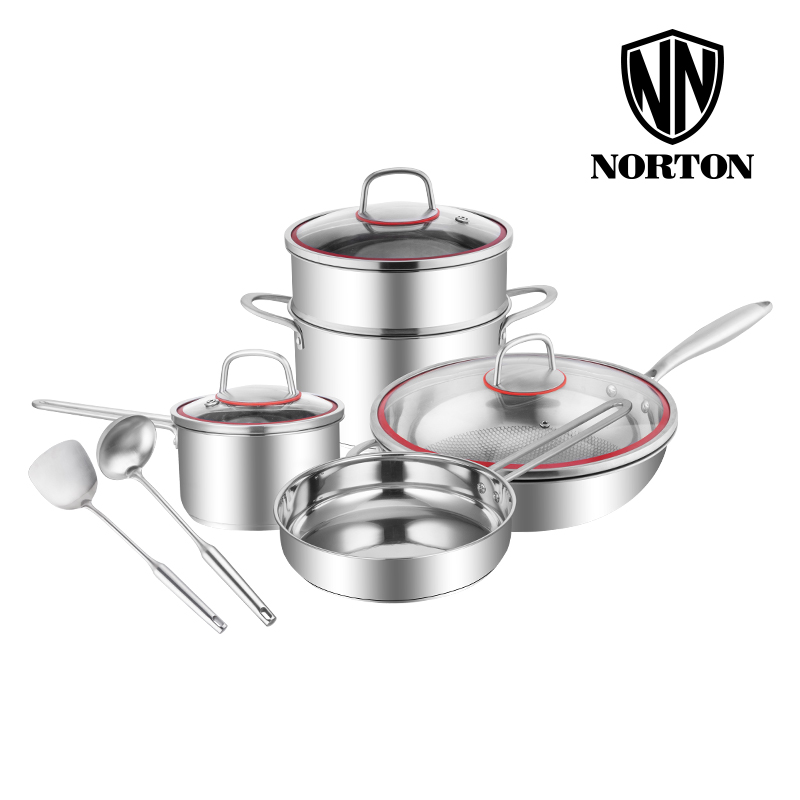 NORTON不锈钢厨具套装哈布斯豪华套装4HHBS007